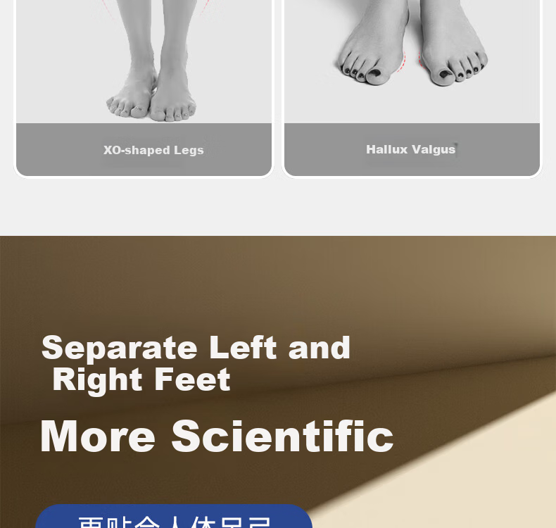 361° Flat Foot Arch Trainer Toe Arch Correction Bunion Slim Leg Shaping Device 6