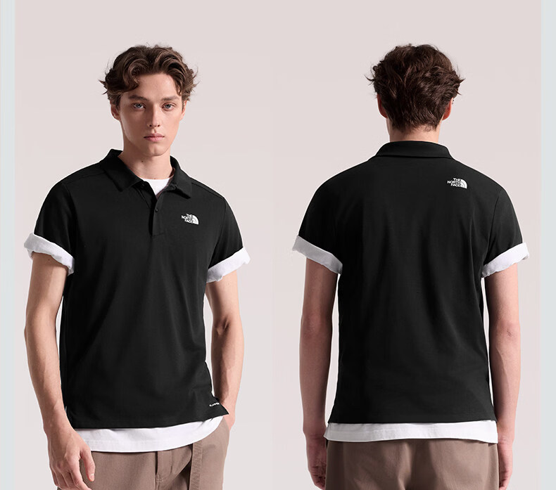 The North Face Short Sleeve Polo Shirt Unisex Breathable Summer Outdoor T-Shirt A0M XL 11