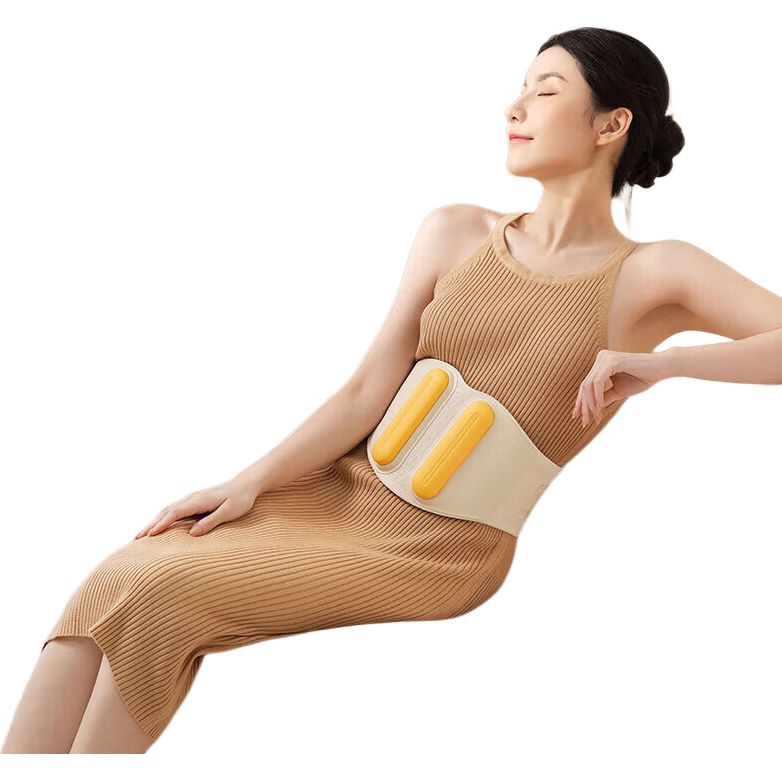 Breo Y2 Waist Massager Airbag Lumbar Support Heating Abdominal Kneading Vibrating Back Massager Gift for Parents and Loved Ones