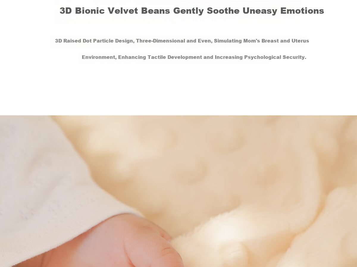 LAZY GOOSE 3D Thermostatic Baby Blanket Thickened Autumn Winter Infant Plush Air Conditioning Small Quilt 5