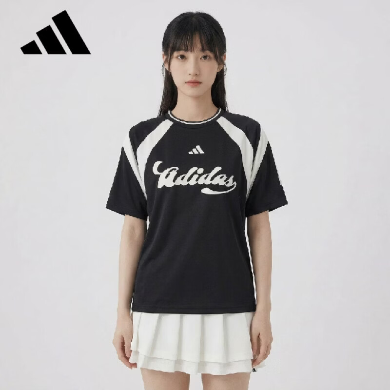 Adidas Sports Style Series Women's W HER TEE Short Sleeve T-Shirt KB6126 White M 2