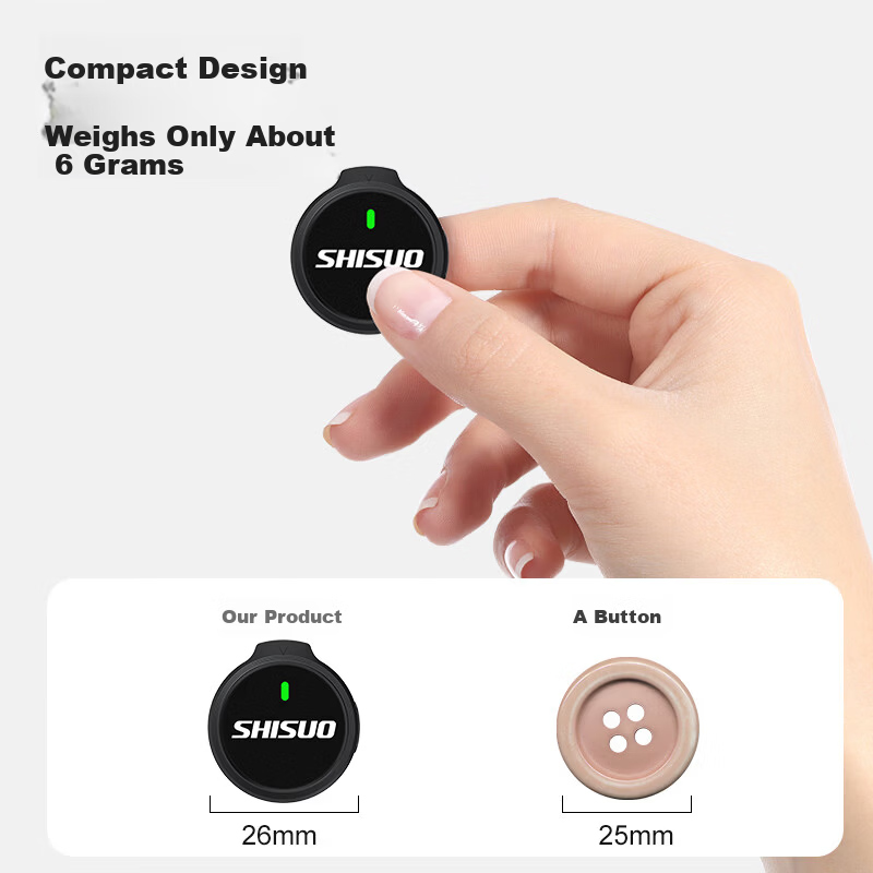 SHISUO A6 Wireless Lavalier Microphone for Live Streaming, Mobile, Computer, Camera, Recording, Outdoor Interview, Noise Reduction, TikTok Karaoke, Short Video Equipment, Multiple Versions Available