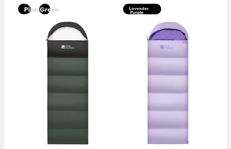 MOBIGARDEN Xiangyun Sleeping Bag 1.4 Outdoor Camping Connectable Single Warm Envelope Sleeping Bag NX25662007 Pine Green 20