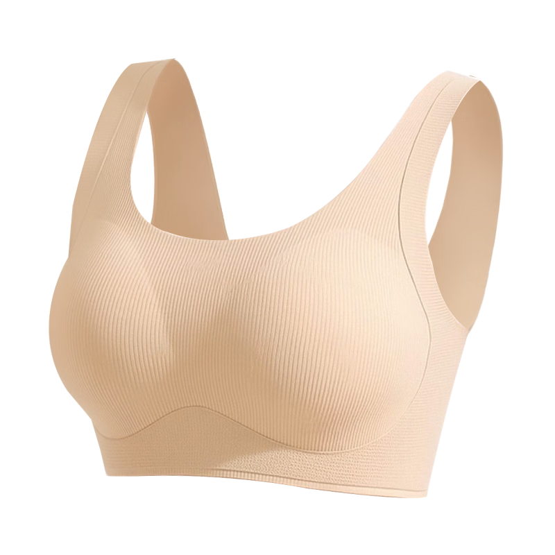 Tingmei Teen Girls Bra Student Youth Development Sports Correction Anti-Hunchback Nude Foundation Children's Underwear Skin 2XL