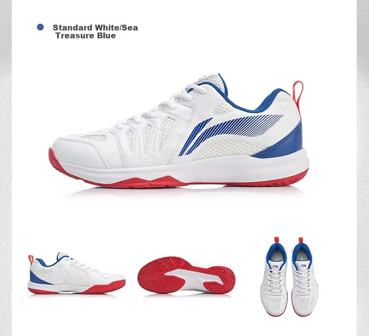LI-NING Men's Badminton Shoes New Durable Training Shoes All-Round Lightweight Breathable Sports Shoes 12