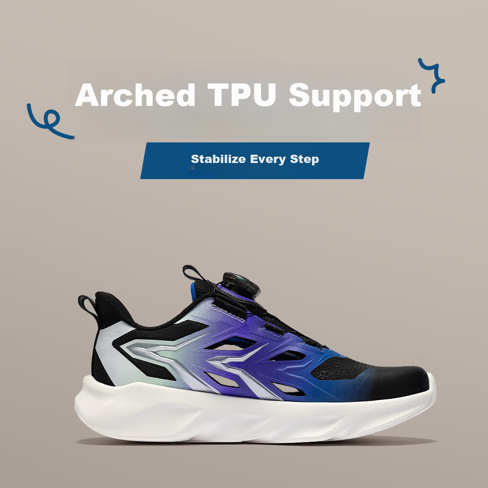 Anta Kids Boys Sandals 2026 Summer Mesh Breathable Knob Beach Shoes Arch Support Frame A12626904 10