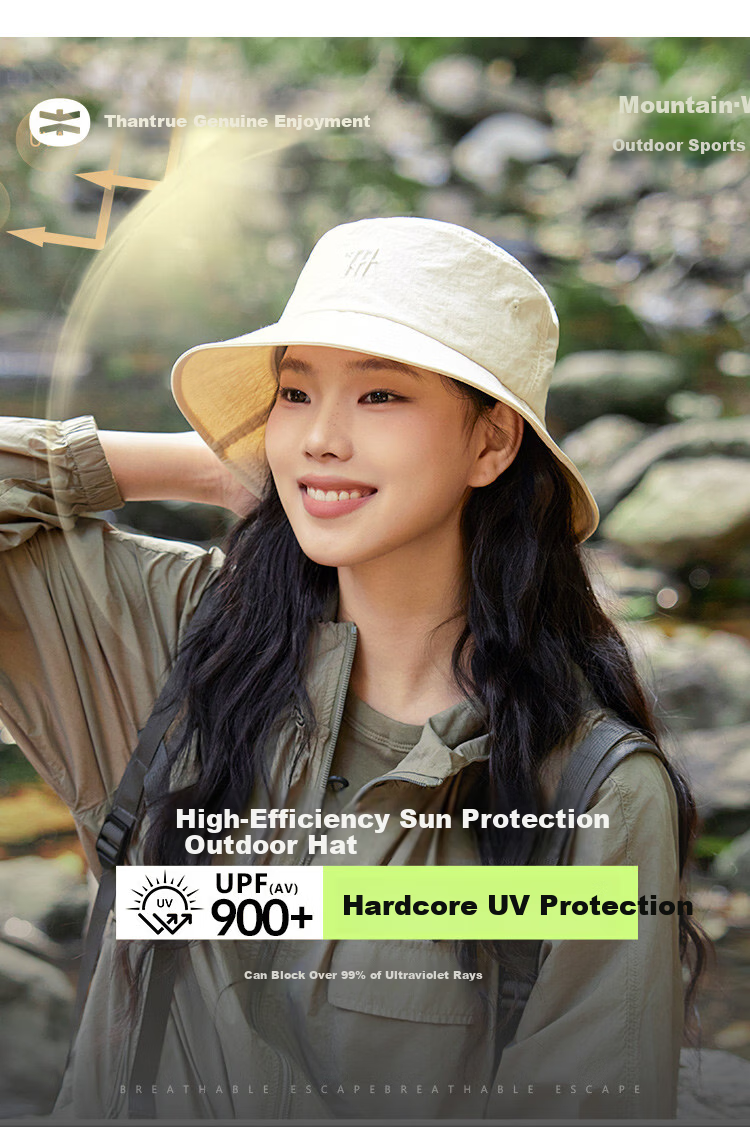 Zhenxiang Women's Spring Summer Sun Hat Fisherman Hat Fashion Waterproof UV Protection P1251 2