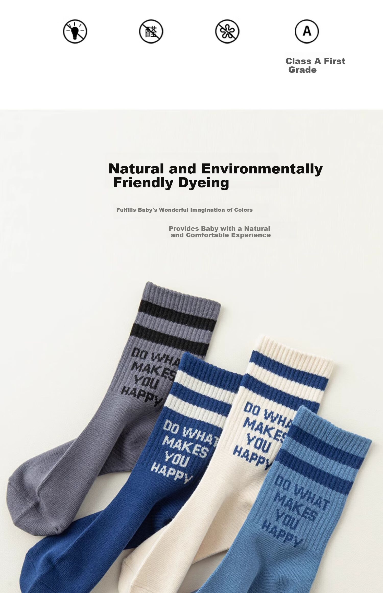 YUZHAOLIN Boys' 4 Pairs Autumn Winter Cotton Mid-Calf Warm Sports Socks for Kids 4