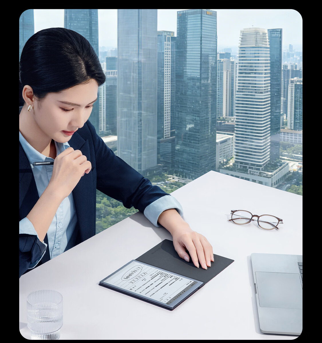 IFLYTEK Air 3 Pro Smart Office Notebook Coffee Brown (Protective Case) 8.2-inch E-ink Reader Handwriting Notebook E-Reader 20