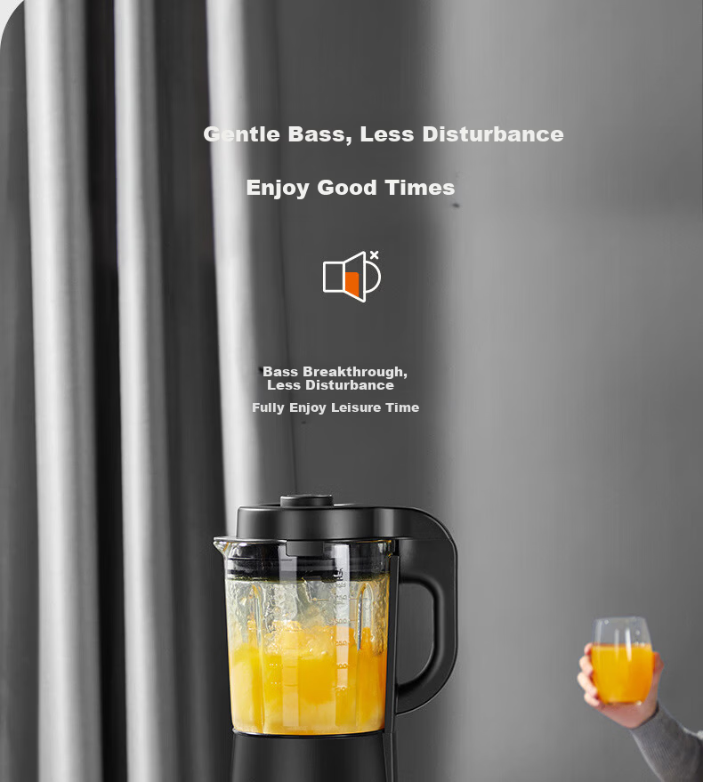 Joyoung ZMD Blender, Home Use, Quiet Operation with Noise Reduction, 1.75L Large Capacity, Soundproof Cover, Soy Milk Maker, Smart Reservation Heating, High-Speed Juicer, L18-P590 17