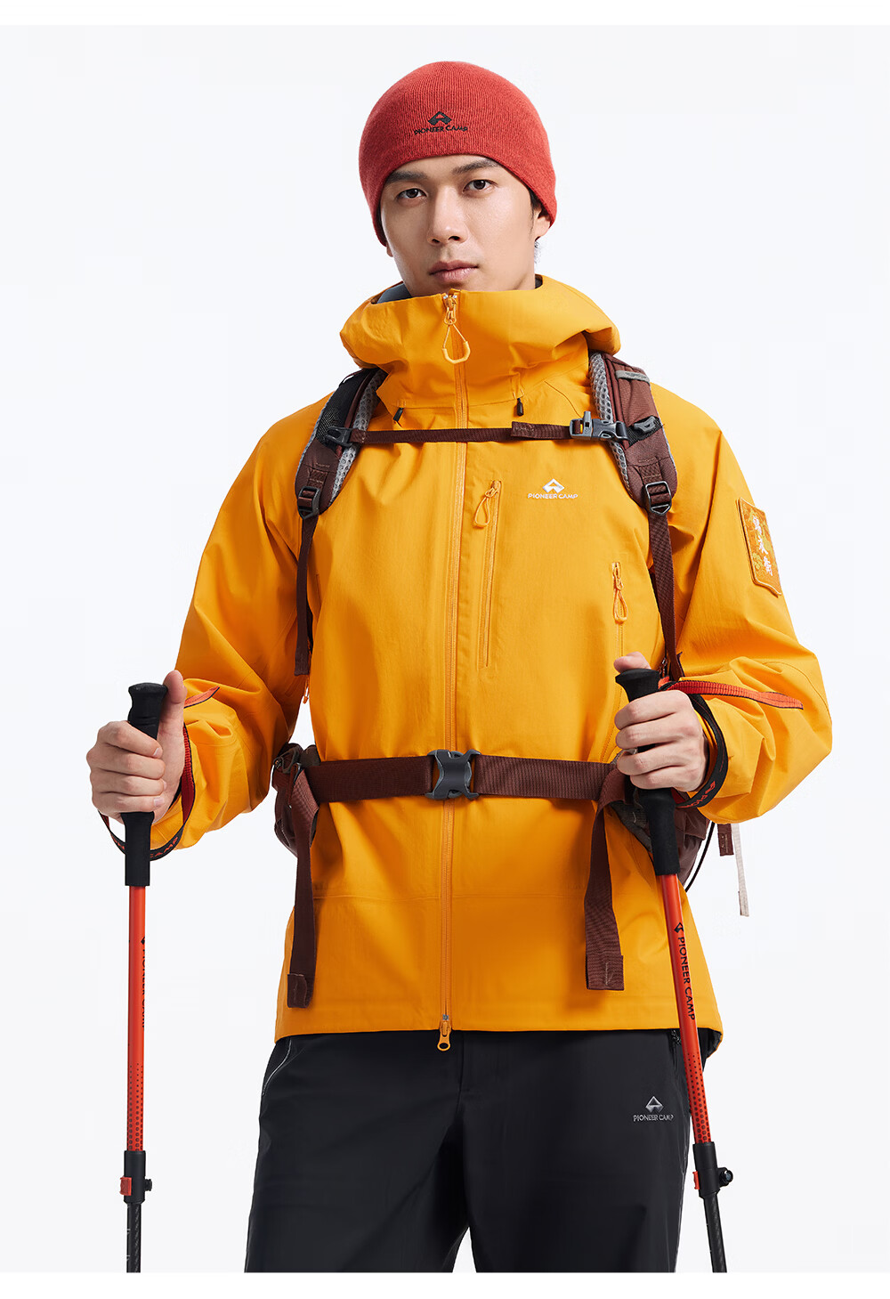 Toread Jin Yi Wei Three-Pocket Men's Softshell Jacket Summer Casual Outdoor Windproof Waterproof Hiking Mountaineering Coat 31