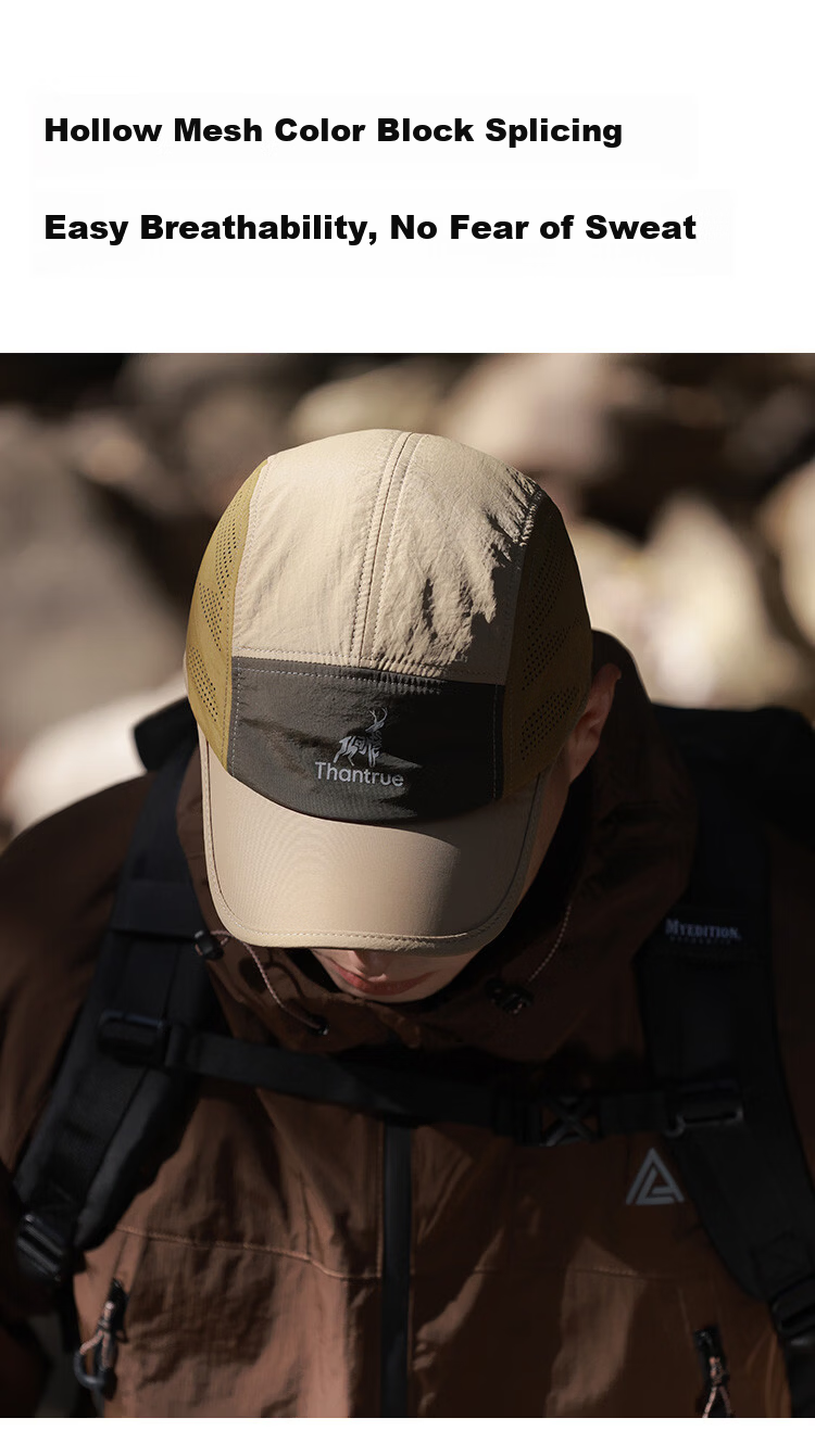 Zhenxiang Men's Spring Summer New Colorblock Baseball Cap Outdoor Sports Sun Protection UV Protection Duckbill Hat Y1121 7