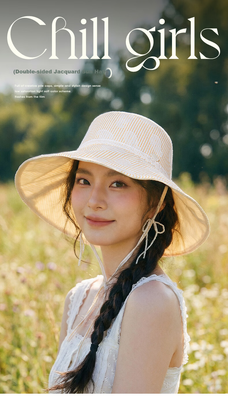 CACUSS Large Brim Sun Hat for Women Spring Summer Reversible Cotton Sun Hat Outdoor Fisherman Beach Hat Purple 1