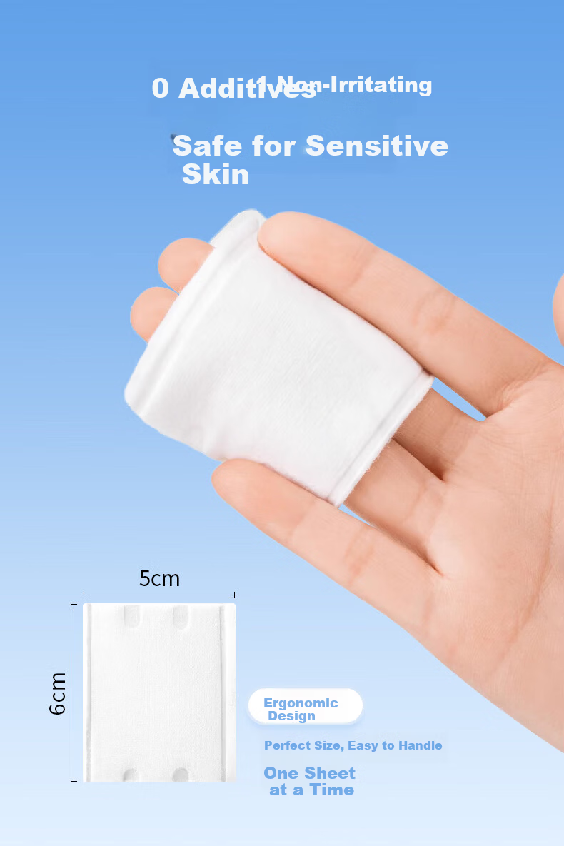 Beautyblend Double-Sided Silky Hydrating Makeup Remover Cotton Pads, 200pcs Bulk Pack (5 Bags) - Xinjiang Cotton 3