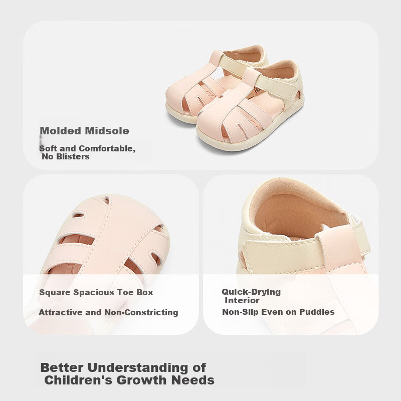 Balabala [balaOne] Kids Toddler Shoes Boys Girls Sandals 2026 Summer New Lightweight Non-Slip