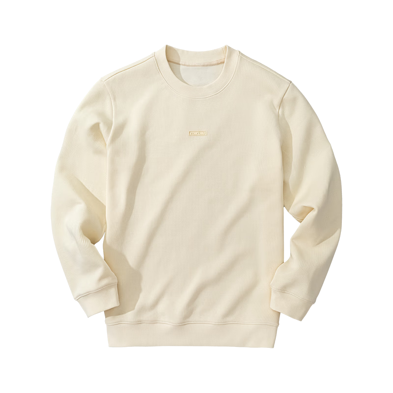 Mr.Bu Celebrity Style Crew Neck Pullover Men's Sweatshirt Autumn Winter Long Sleeve T-Shirt Base Layer Top