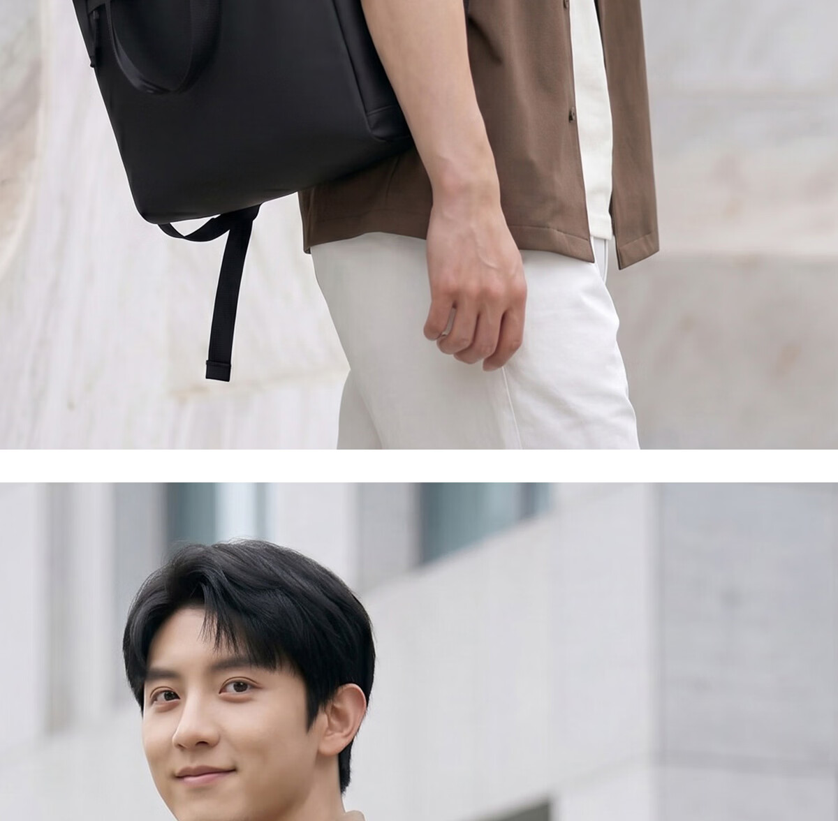 JINSHIWQ 16-inch Laptop Backpack Men City Commuter Lightweight Travel Bag Women Business Briefcase Flap School Bag 18