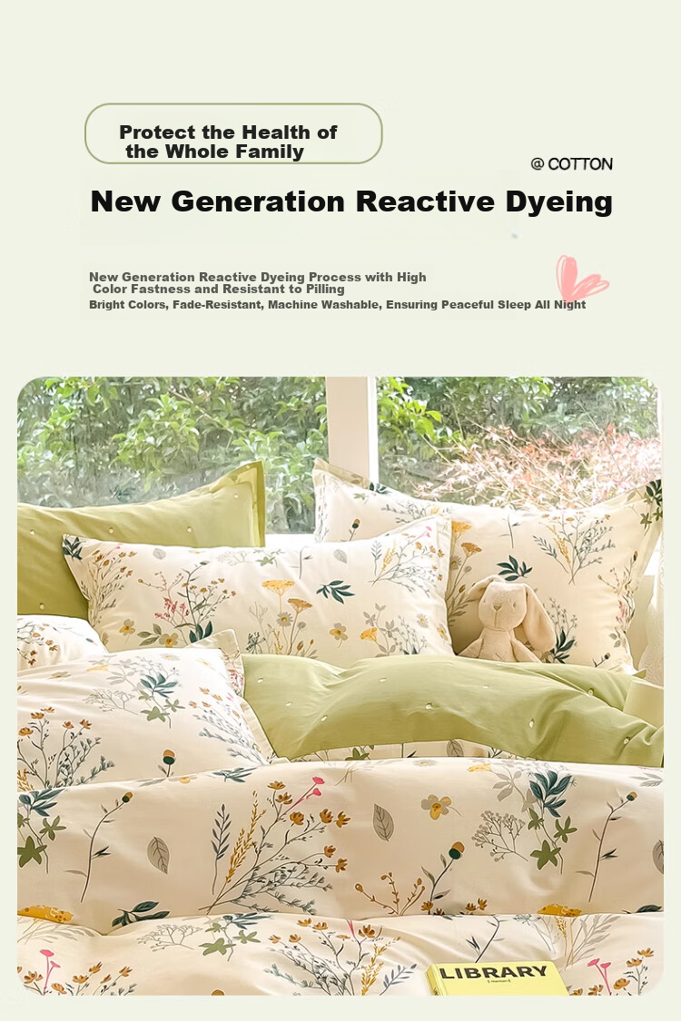 SOMERELLE 100% Cotton Pillowcase Pair, Pure Cotton Xinjiang Cotton Pillow Protector Covers, 48x74cm 10
