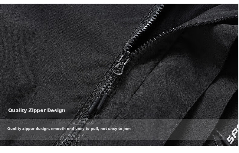 Miiow Men's Jacket Autumn Winter Thickened Outdoor 3-in-1 Detachable Sports Couple Off-Road Coat Beige XL 11