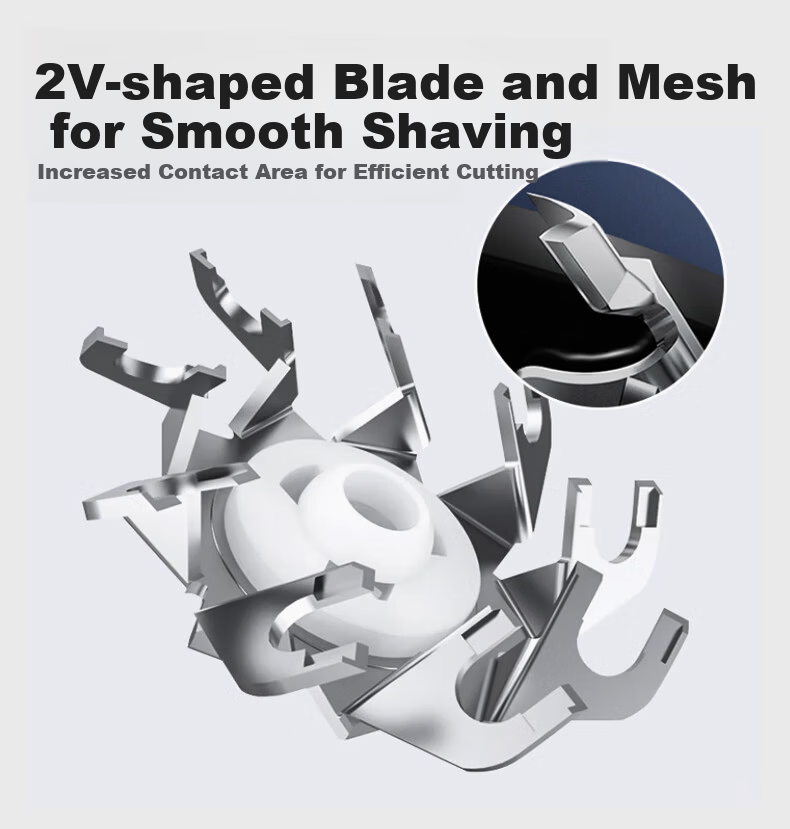 Donailun Replacement Shaver Heads for Flyco Electric Shaver FR12 Compatible with FS901/905/907/891/968/926/927/928/929 - 3 Blades + 3 Foils 3