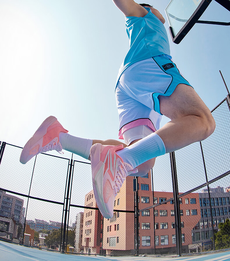 361° BIG3 Team 4 Basketball Shoes Youth Professional Indoor Outdoor Training Casual Sports Shoes Men 672621104-5 4