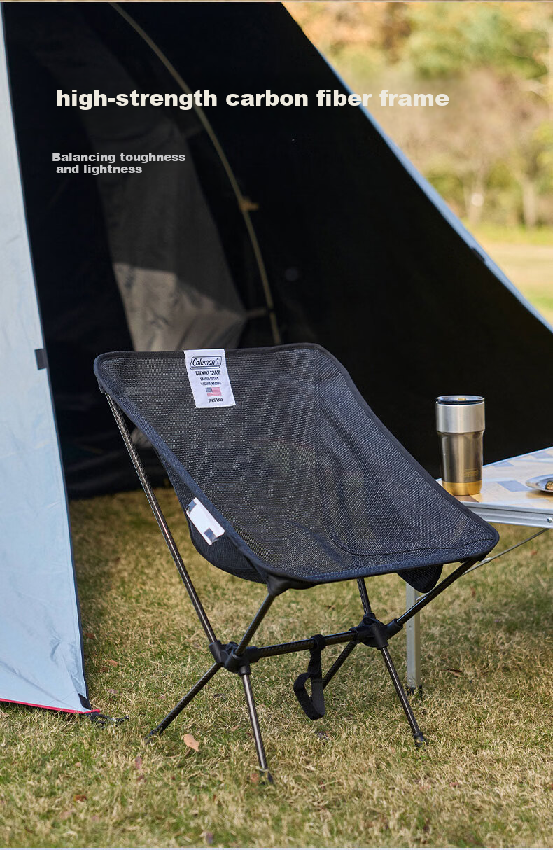 Coleman Chengye Series Outdoor Camping Folding Table Adjustable Portable Aluminum Alloy Wood Grain Picnic Table 90CM 22