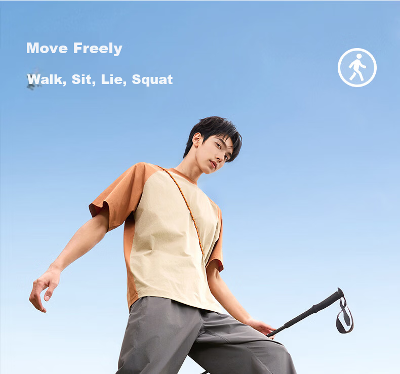 361° Men's Spring Summer Sun Protection Cooling Sports Casual Outdoor Straight Leg Pants 652613702-4 14