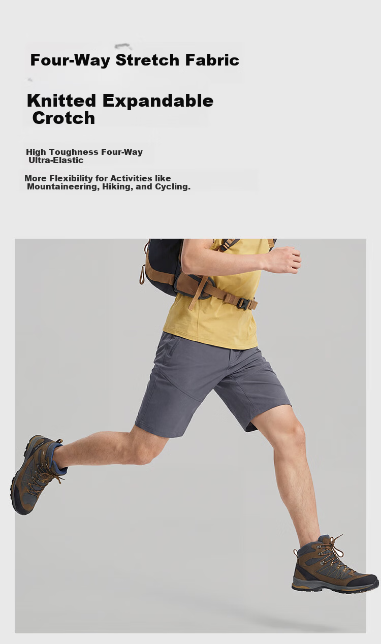 JD Jingzao [Cordura 700] Men's Summer Thin Casual Sports Shorts 2026 New Black S 5