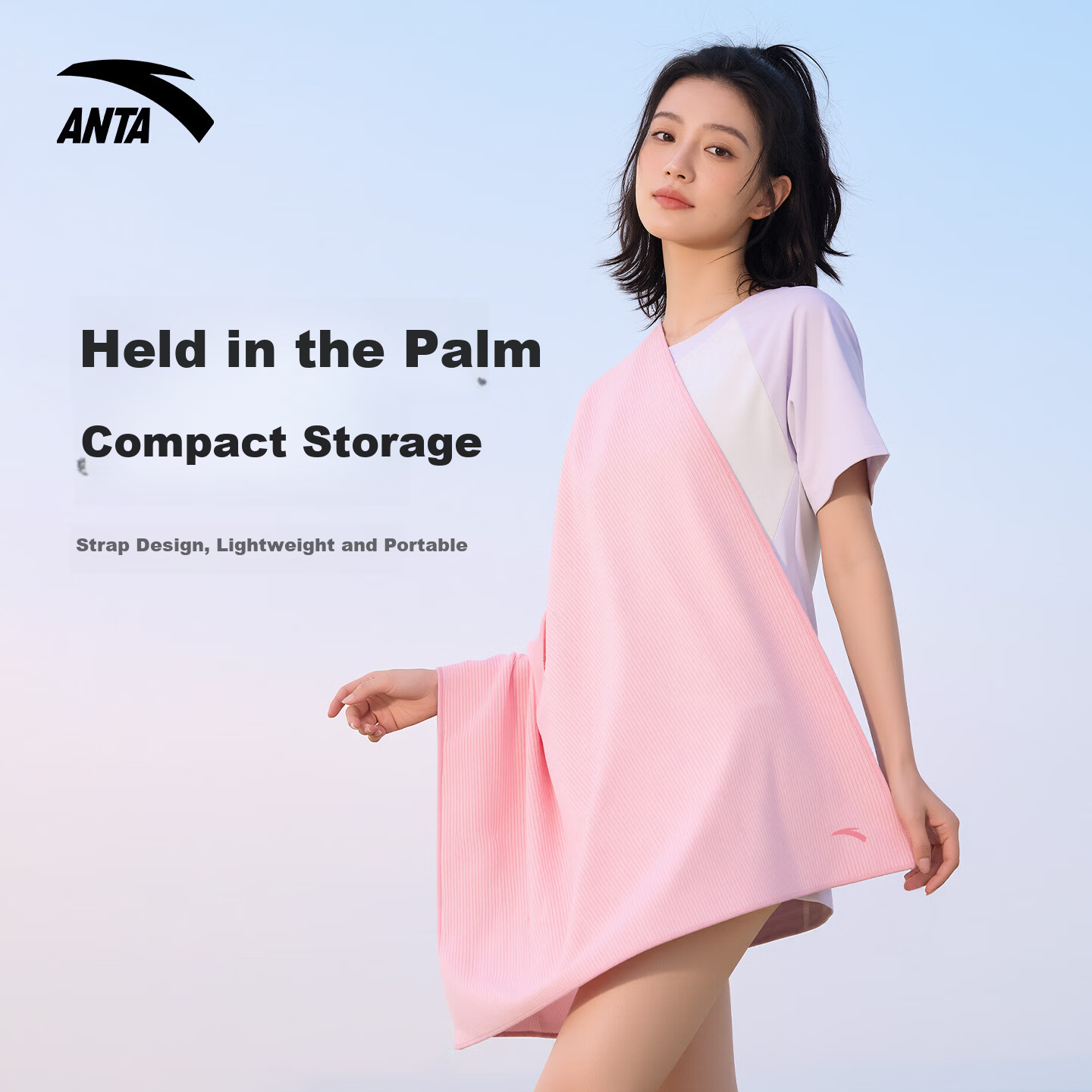 ANTA Quick-Dry Bath Towel Swimming Absorbent Lint-Free Unisex Fitness Sports Adult Beach Portable Spa Towel New Model
