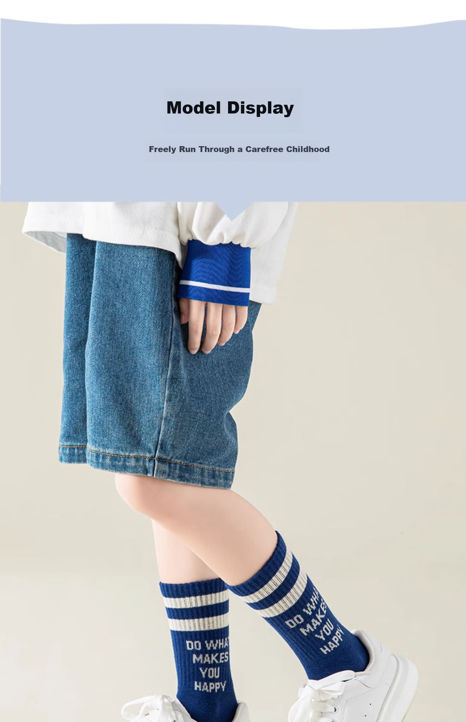 YUZHAOLIN Boys' 4 Pairs Autumn Winter Cotton Mid-Calf Warm Sports Socks for Kids 10