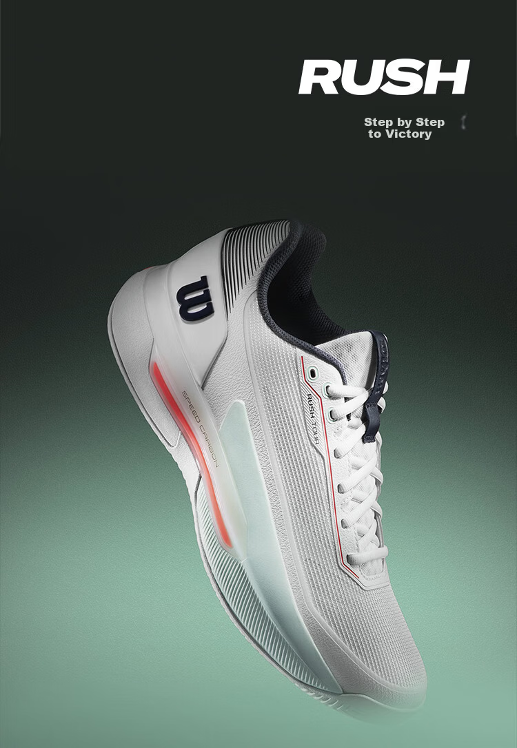 Wilson Rush 5 Tour 2026 New Men's Professional Tennis Shoes Player Edition 1
