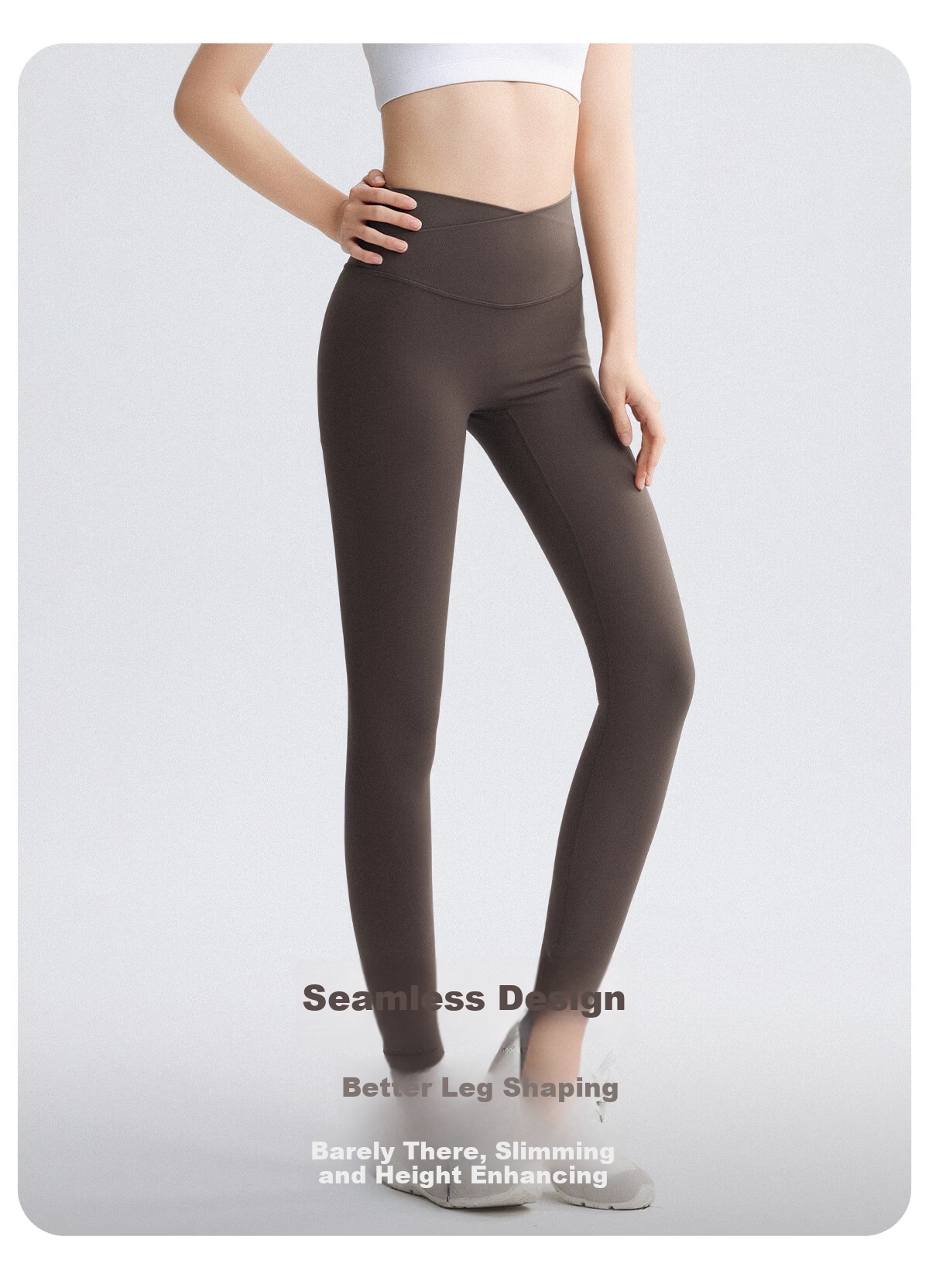 DRUR Women's Outdoor Slim Fit High Waist Butt Lift Shark Skin Quick-Dry Training Yoga Cycling Leggings 5