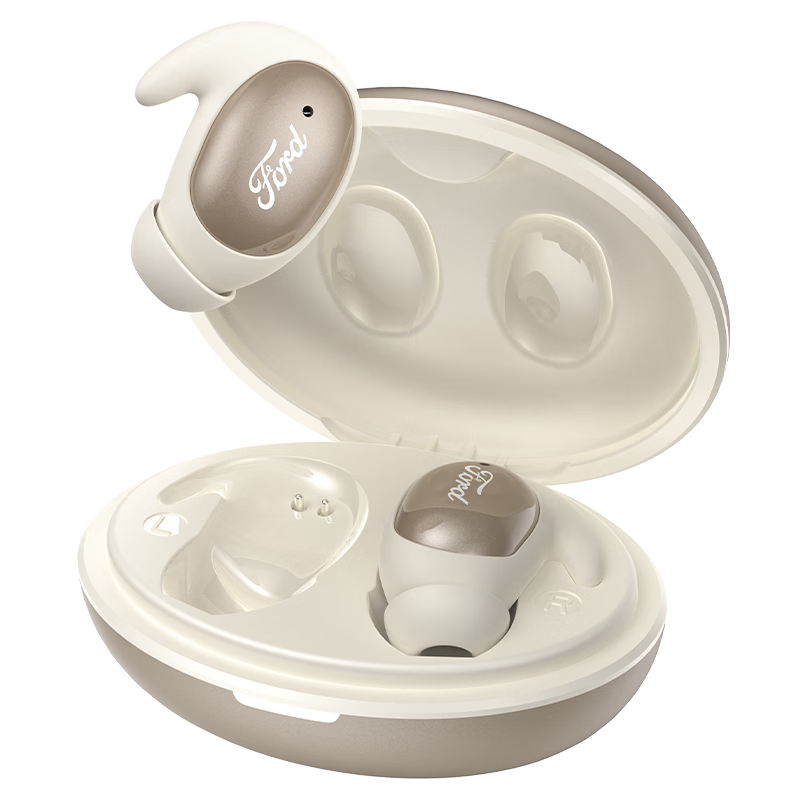 BUGANI Sleep B28 Bluetooth Sleep Earbuds Noise Cancelling Wireless In-Ear Sleep Headphones Skin Color