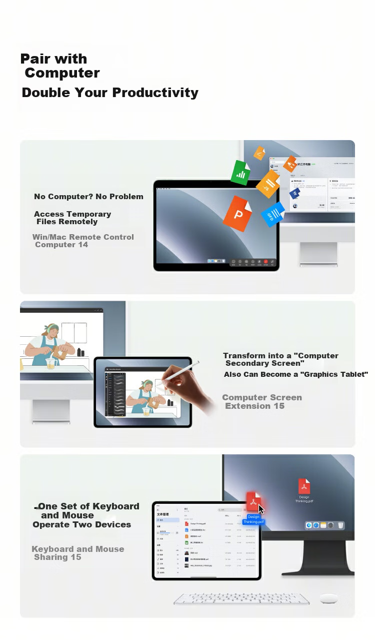OnePlus Pad 3 Pro National Subsidy 13.2-inch Tablet 5th Gen Snapdragon 8 Ultra Edition 12GB+512GB Deep Brown Office Study Gaming Tablet 13