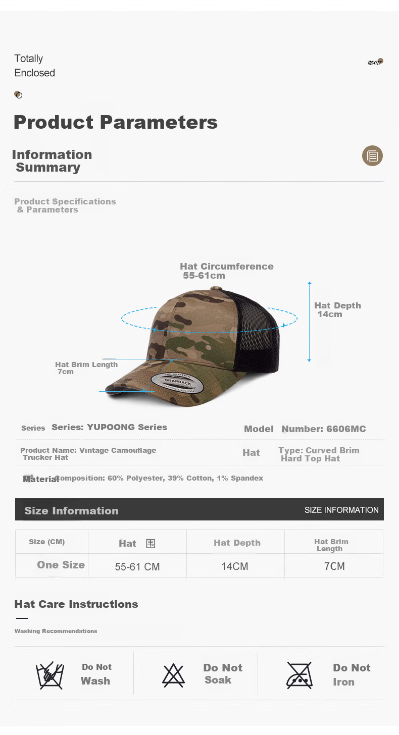 FLEXFIT Outdoor Camouflage Baseball Cap Military Sun Protection Visor MultiCam Trucker Hat Desert Camouflage 9