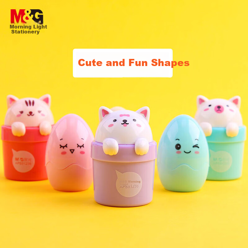 M&G Mini Pet Student Pencil Sharpener Blue APS91236 1