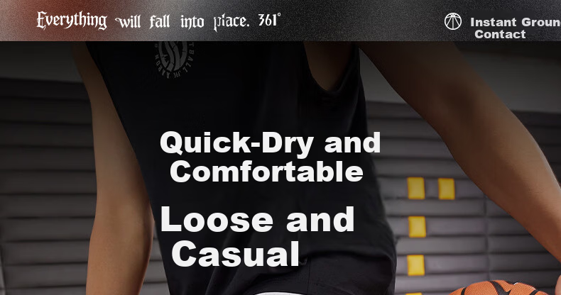 361° Men's Sports Shorts Spring Summer New Quick-Dry Basketball Five-Point Loose Printed Pants 652621702-1 1