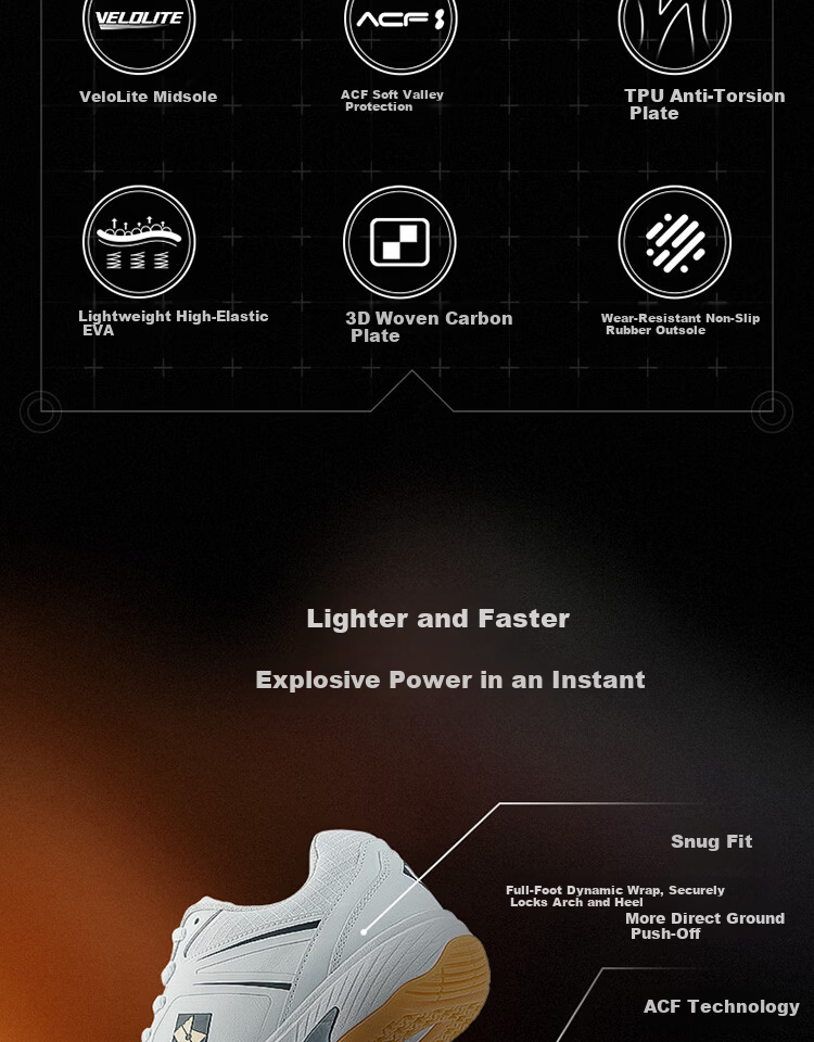 KUMPOO 26th Anniversary New Model G805 Unisex Lightweight Anti-Twist Non-Slip Shock Absorption Badminton Shoes Light Blue Size 39 2