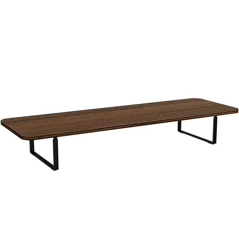 Brateck Beihu Monitor Riser Stand, Computer Stand Riser, Monitor Stand, Desktop Computer Desk Stand, Laptop Stand, Desktop Base, G600S Walnut Brow
