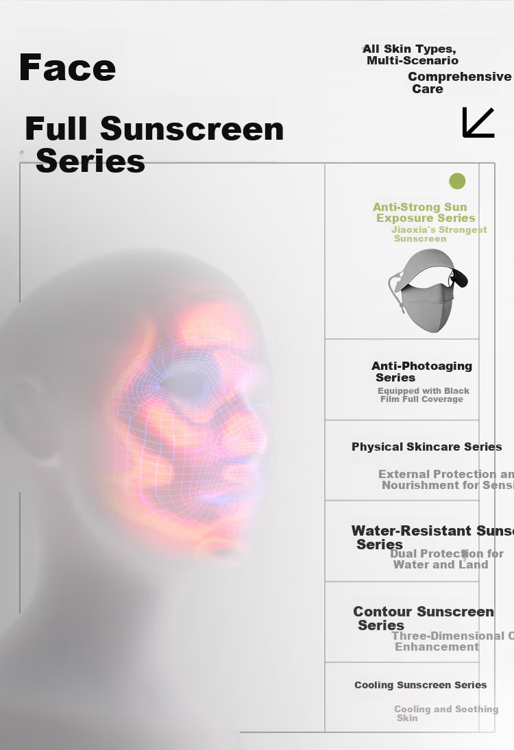 Beneunder Anti-UV Full Face Sun Protection Balaclava with Brim for Women, Sun Shield Mask, Dust Mask, Twilight Pink 1
