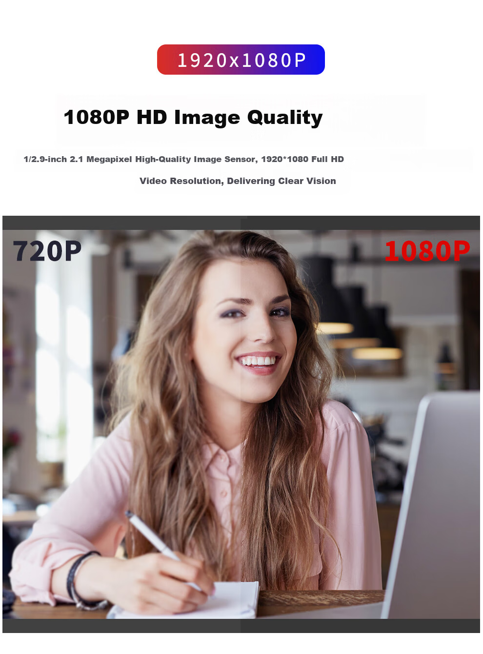 SHENGHUASHITONG 4K Ultra HD 8.5 Million Video Conference Camera, 20x Zoom, HDMI USB3.0, LAN Live Streaming Camera, AI Human Tracking, for Tencent WeChat And DingTalk, SH-VX45A 3