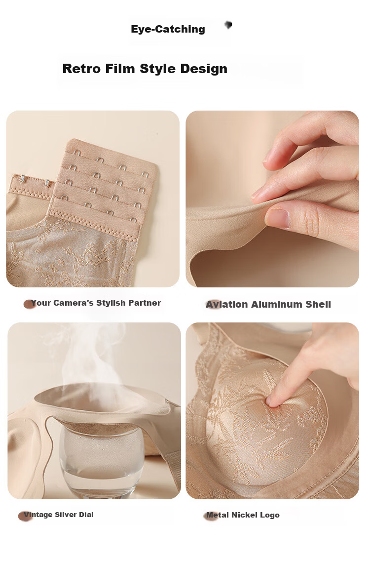 Tingmei 26 Years Jacquard Uplift Anti-Sagging Bra for Women, Lift and Gather, Side Support, Semi-Fixed Cotton Cup, Wireless Bra 12