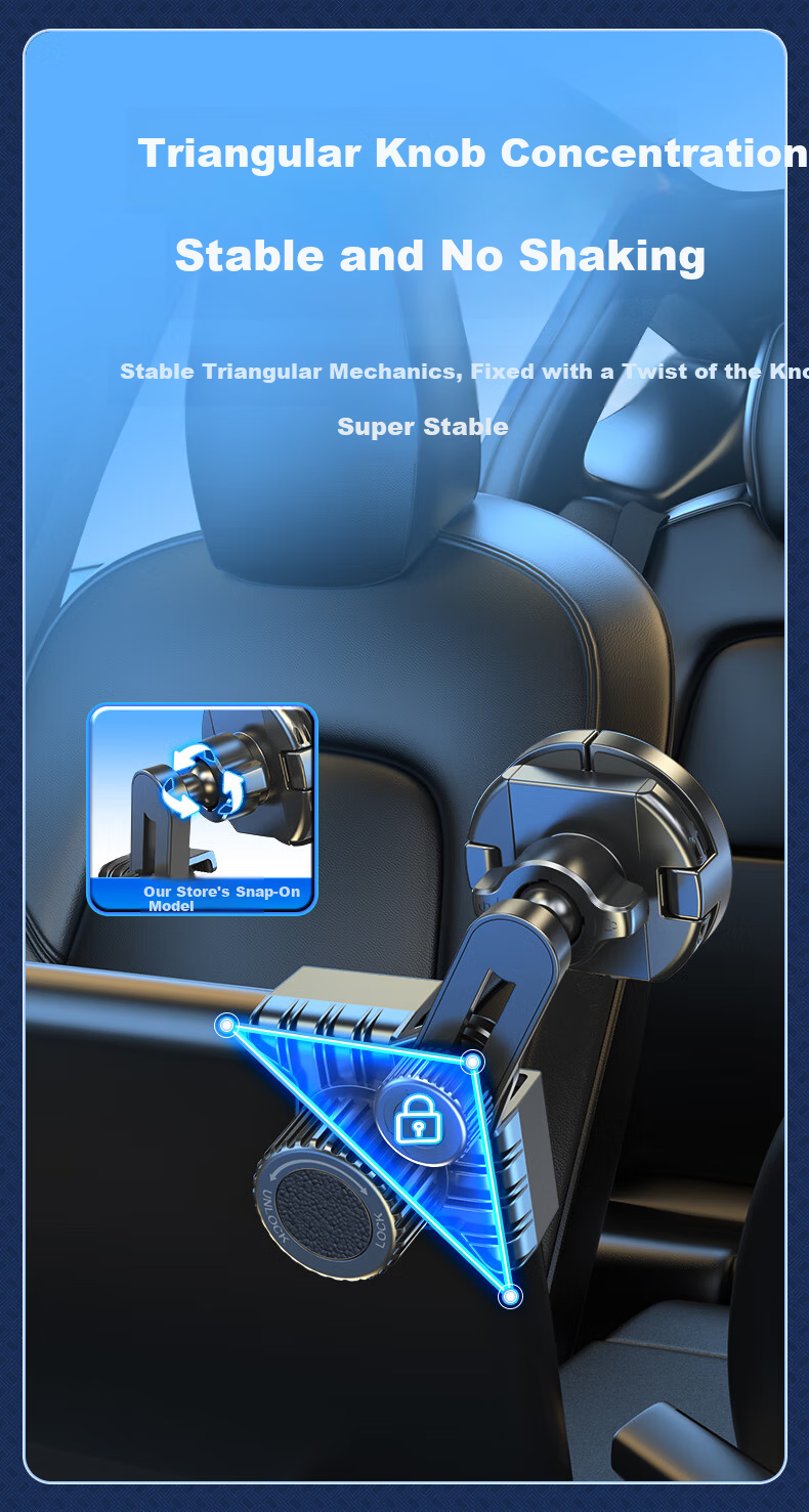 Stiger Magnetic Car Phone Holder for Central Control Screen, Dedicated Display Screen Navigation Mount Compatible with Tesla 7