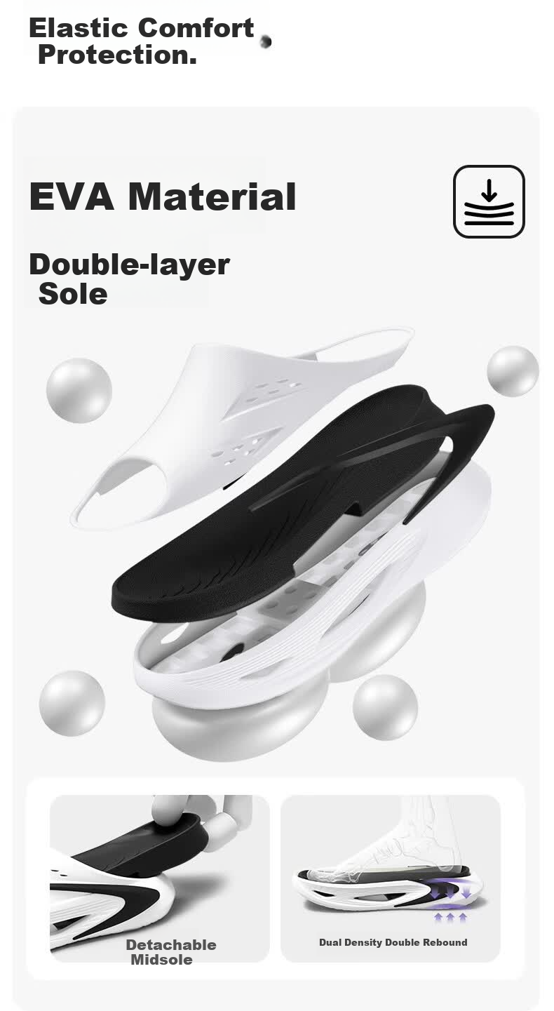 Chedoir Lightweight Arch Support Sports Sandals for Men Summer Outdoor Arch Support Couple Beach Slippers Summer 6