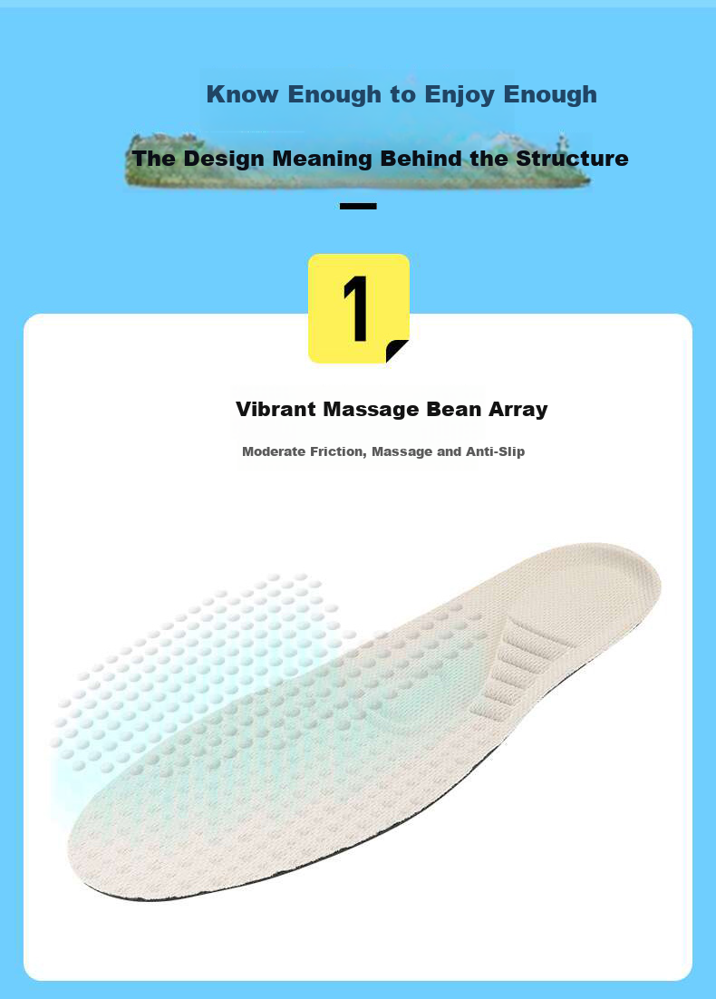 Eleft Ultra-Thin Odor-Resistant Breathable Insoles for Sneakers, Sweat-Absorbing Shock-Absorbing, Men's Size 39-44, Single Pair 3