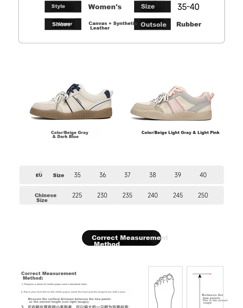 Warrior Women's Shoes 2026 Summer New Classic Fashion Versatile Canvas Sneakers Women Beige Gray Dark Blue Size 38 2