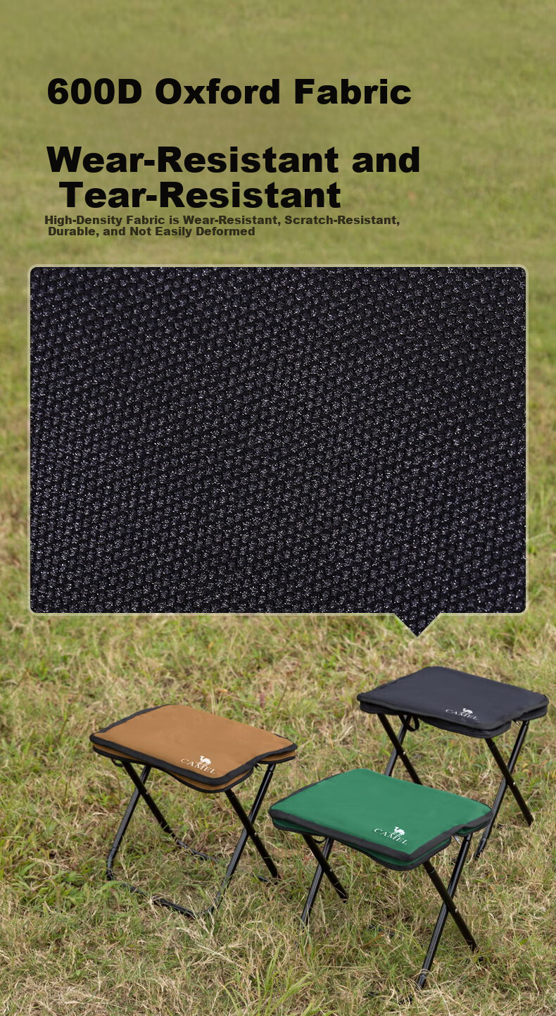 CAMEL Outdoor Folding Chair Camping Chair Picnic Aluminum Alloy Stool Fishing Stool Art Sketching Small Folding Stool F128 2