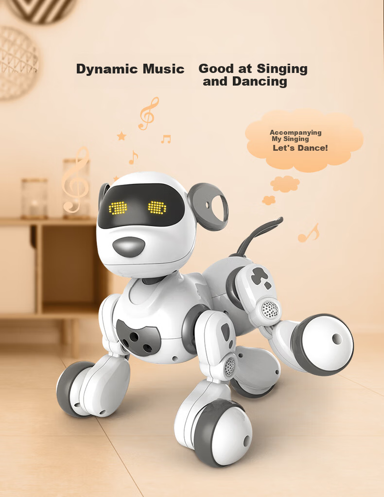 Yingjia 200,000-Sold Smart AI Robot Dog RC Remote Control Early Education Robot Toy for Kids Children's Day Gift 13