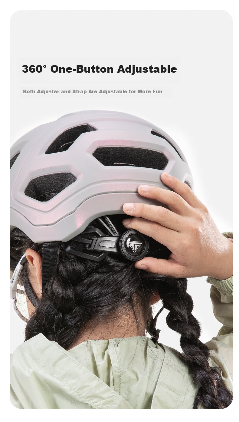 Tasiduizhang Children's Bicycle Riding Helmet, Youth Mountain And Road Bike Safety Helmet, Roller Skating Bicycle Protective Gear Equipment 7