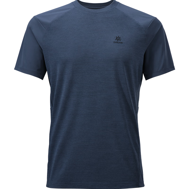KAILAS XM1 Merino Wool Men's Quick-Dry Crew Neck T-Shirt Outdoor Hiking Moisture-Wicking Breathable Short Sleeve